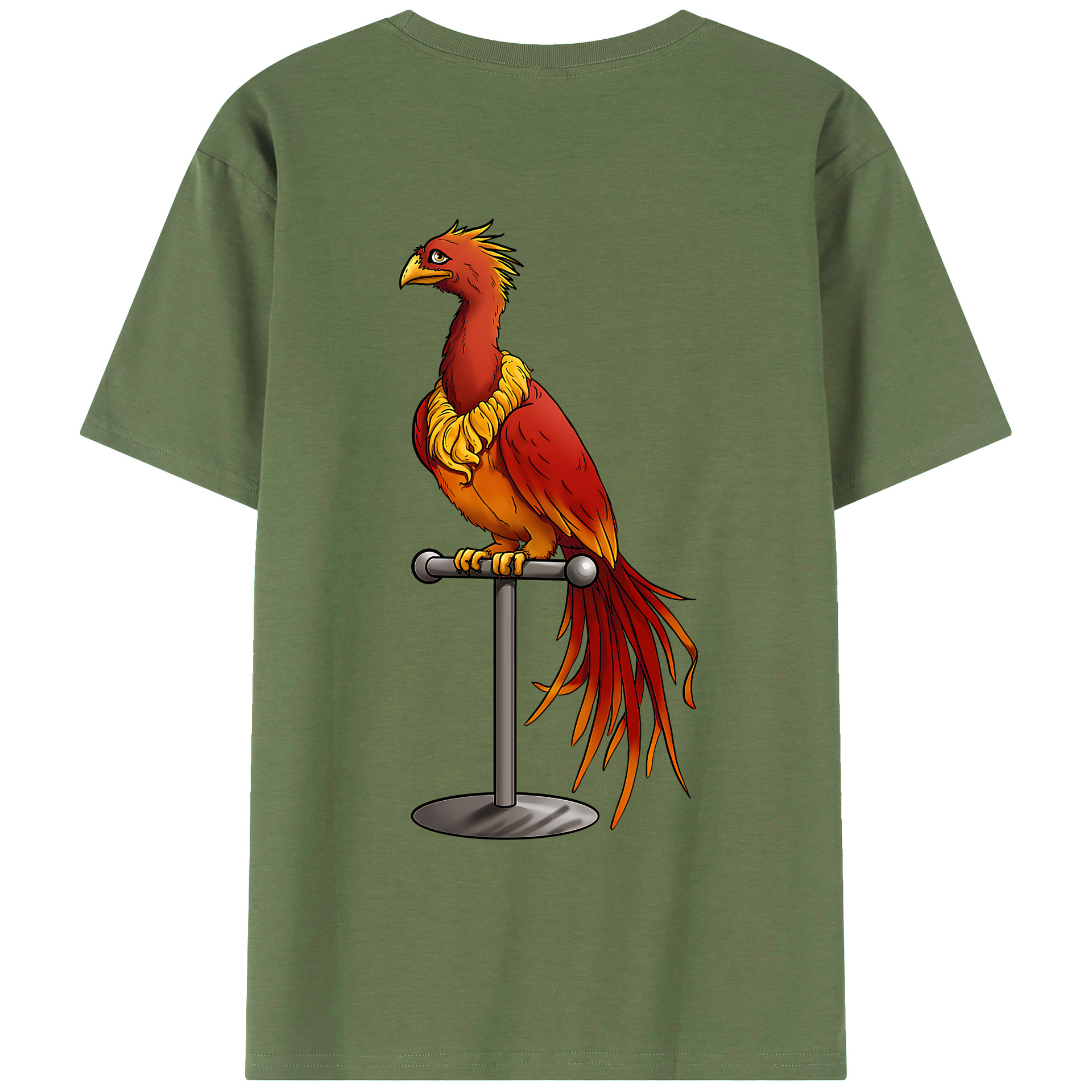 （画像用） Harry Potter ハリー・ポッターシリーズ 綿100％ メンズ半袖Tシャツ（バックプリント） 通気性